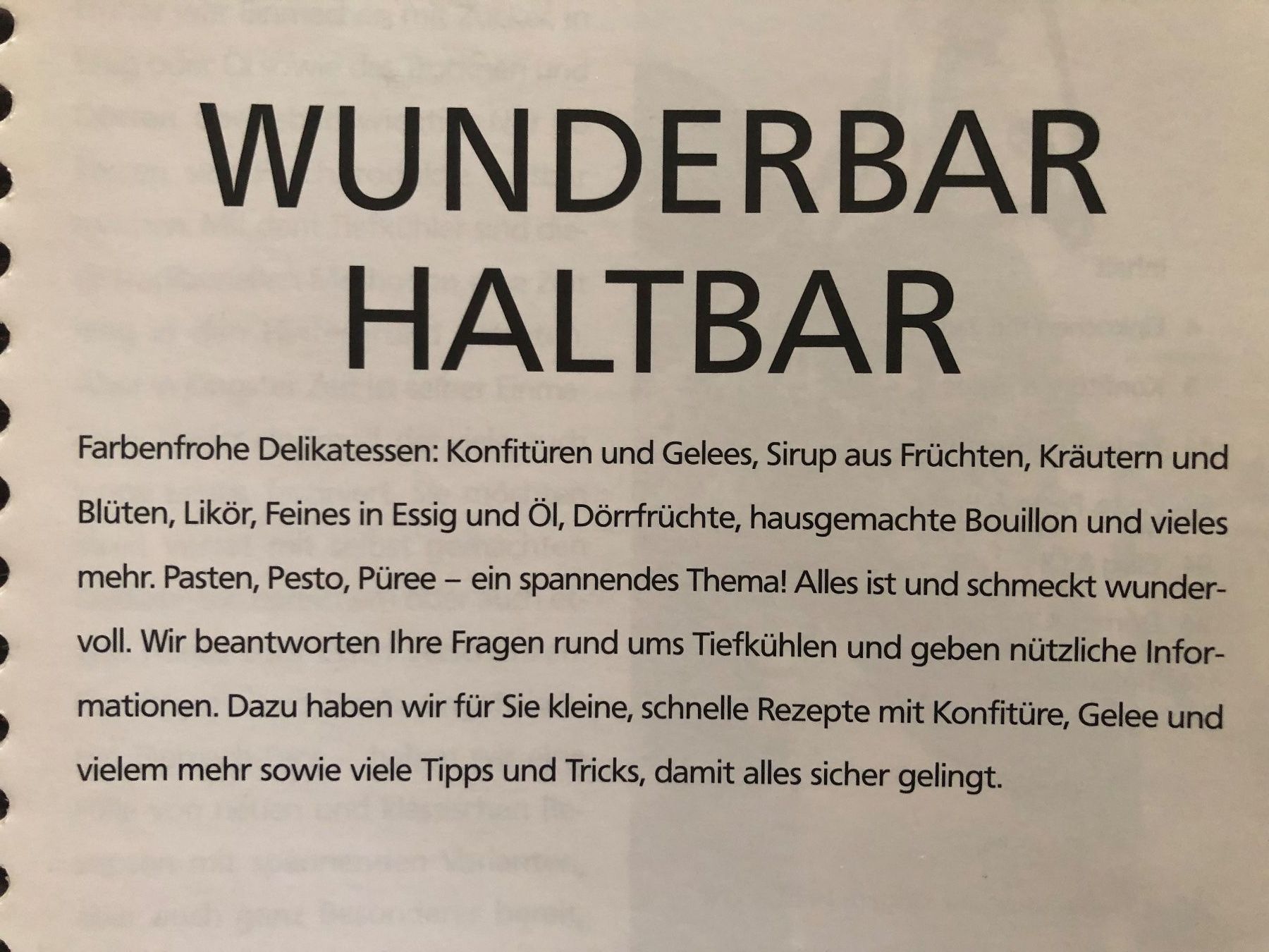 Libri: Wunderbar haltbar machen - Betty Bossi – Usato da Pfäffikon ZH venduto da Wacardo 1