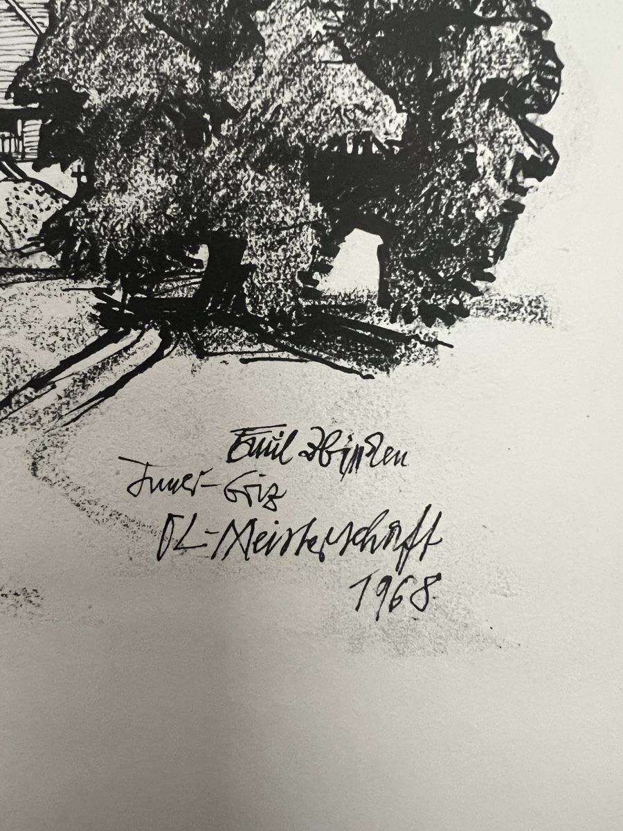 Grafiken & Lithographien: Emil Zbinden – Gebraucht aus Rain von Pic-Ass 1