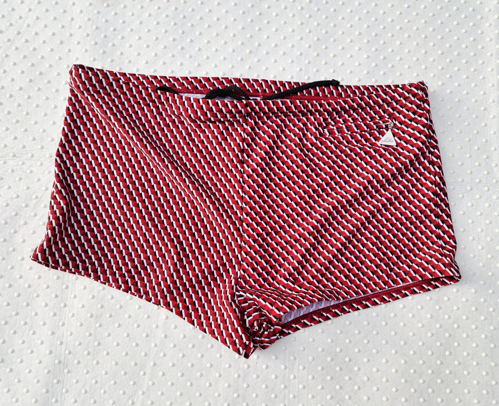 Lahco Badehosen: Lahco Badehose Herren, stylisches Muster, Grösse M – Neu und originalverpackt aus Gysenstein von joshuas81