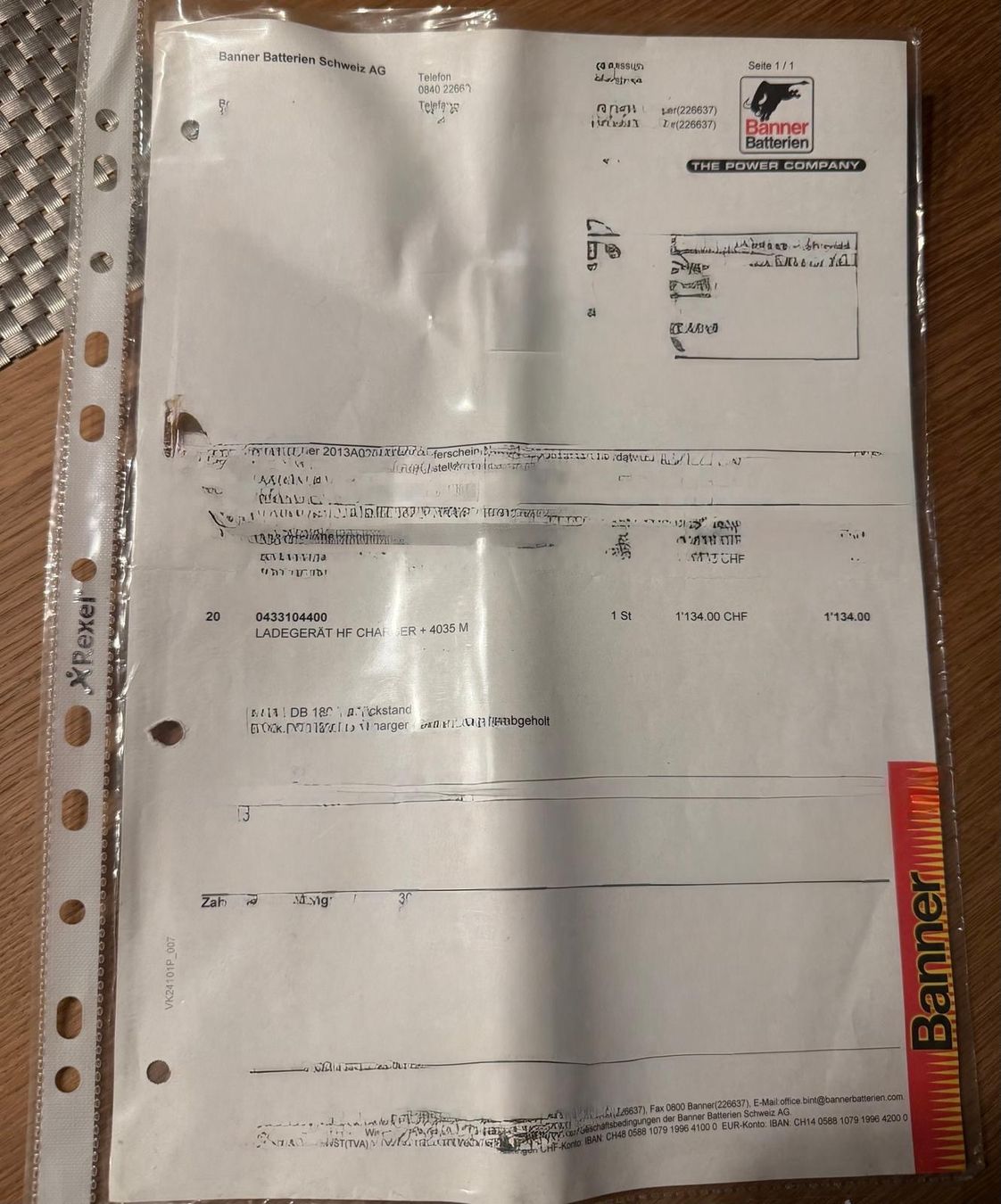 Banner Akkus & Batterien: Banner HF Charger 48V – Gebraucht aus Sarmenstorf von Elian11 2