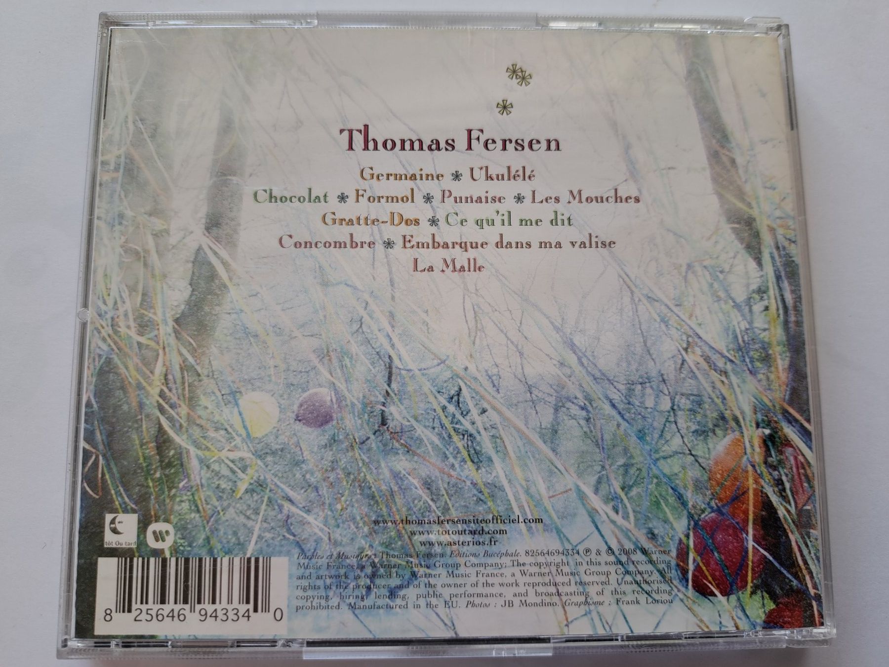 CD: Cd Thomas Fersen - Trois petits tours – Usato da Pully venduto da bro_n52j 2