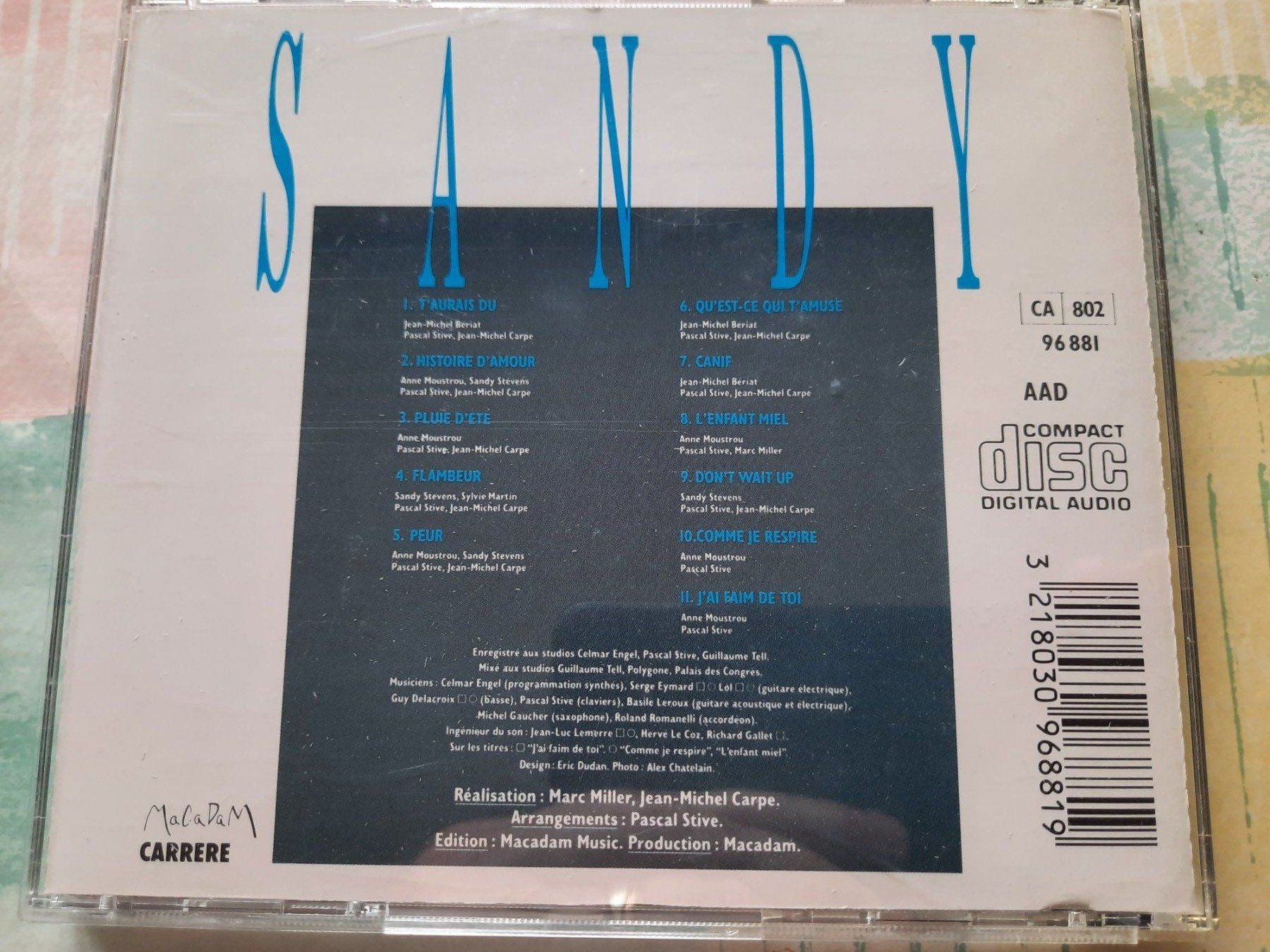 CD: CD Sandy - Histoires d'amour – Usato da Pully venduto da bro_n52j 3