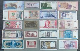 Banknoten LOT 20 Stück, alle NEU !!!!!!!