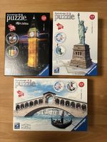 3 Stück Ravensburger 3D Puzzle