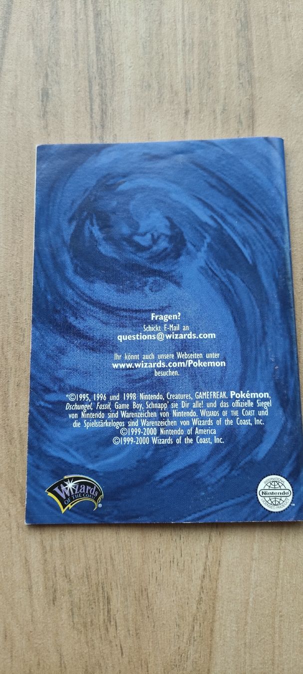 Giochi: Pokemon Regelbuch Version 3 / aus dem Jahr 2000 – Usato da Villmergen venduto da rolling_thunder 1