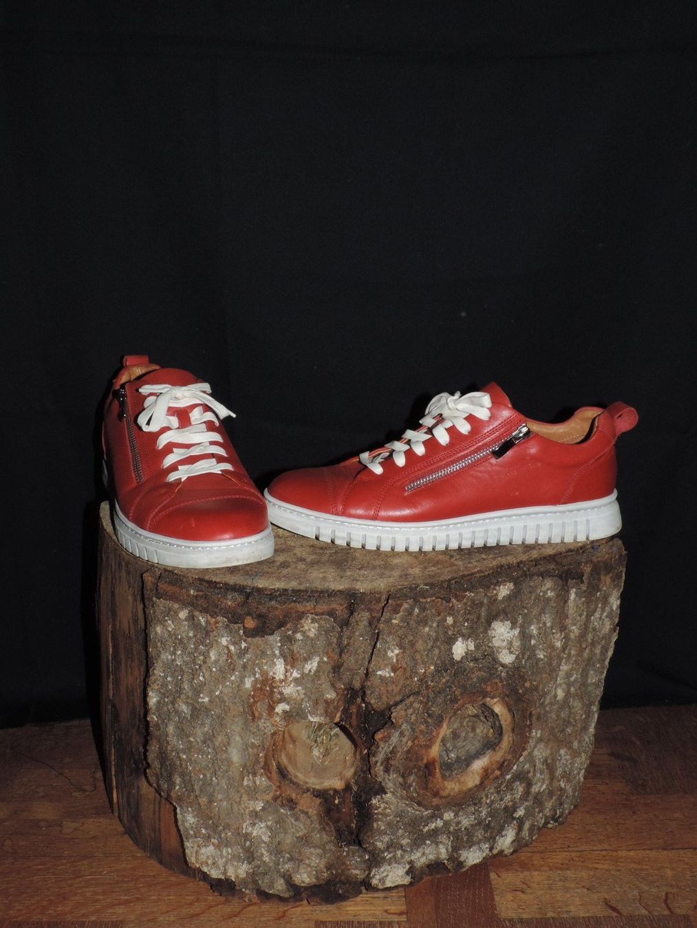 Scarpe da donna: baskets en cuir rouge EOS Melbourne – Usato da Genève venduto da Axelle333 6