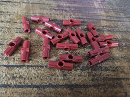 lego 32034 lot de 20 pièces Dark Red Technic, Axle and Pin