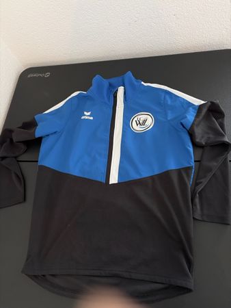 Erima FC Wil Trainingsshirt blau schwarz Grösse 164