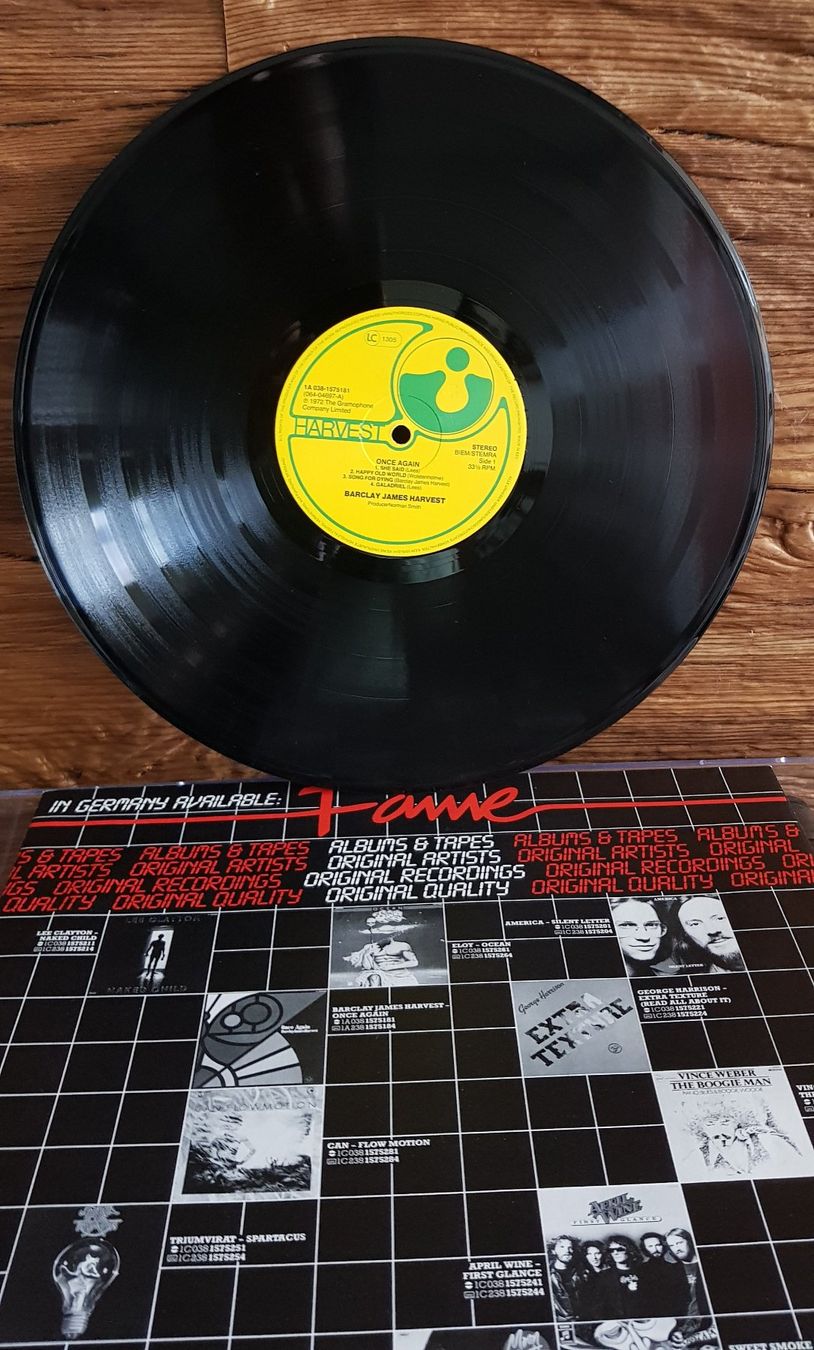 Dischi in vinile: Vinyl Schallplatte Barclay James  once again – Usato da Bertschikon Gossau venduto da simla09 1