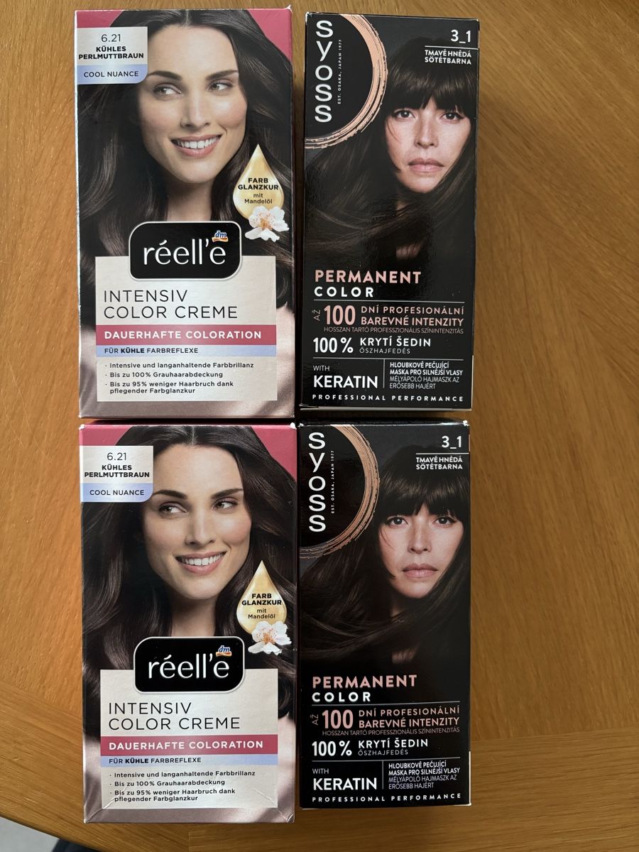 Färbemittel: Haarfarben  Dunkelbraun – Neu und originalverpackt aus Flamatt von mar_tp2j