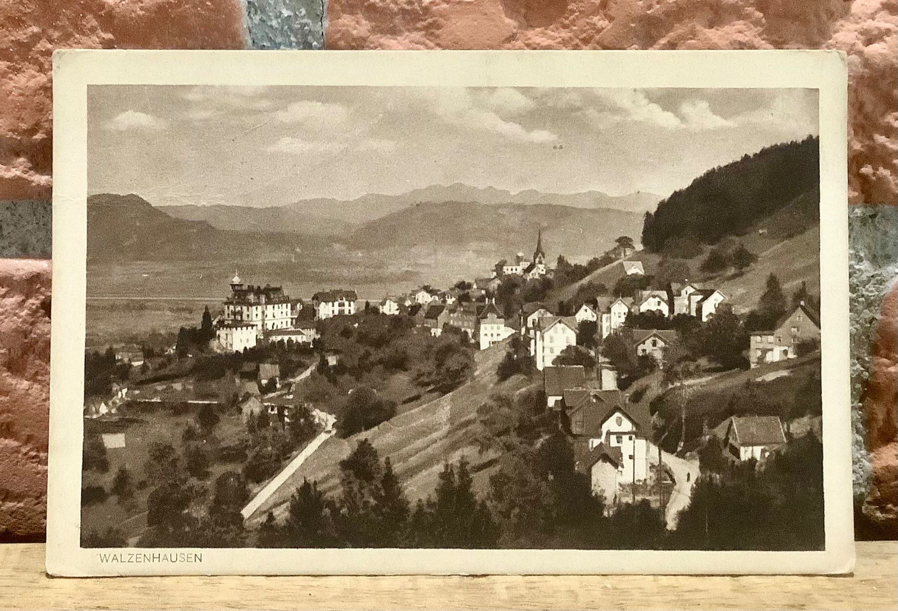 Cartes postales: 1920 - WALZENHAUSEN - Dorfansicht – D'occasion à Root par ENGLAND-TREASURES