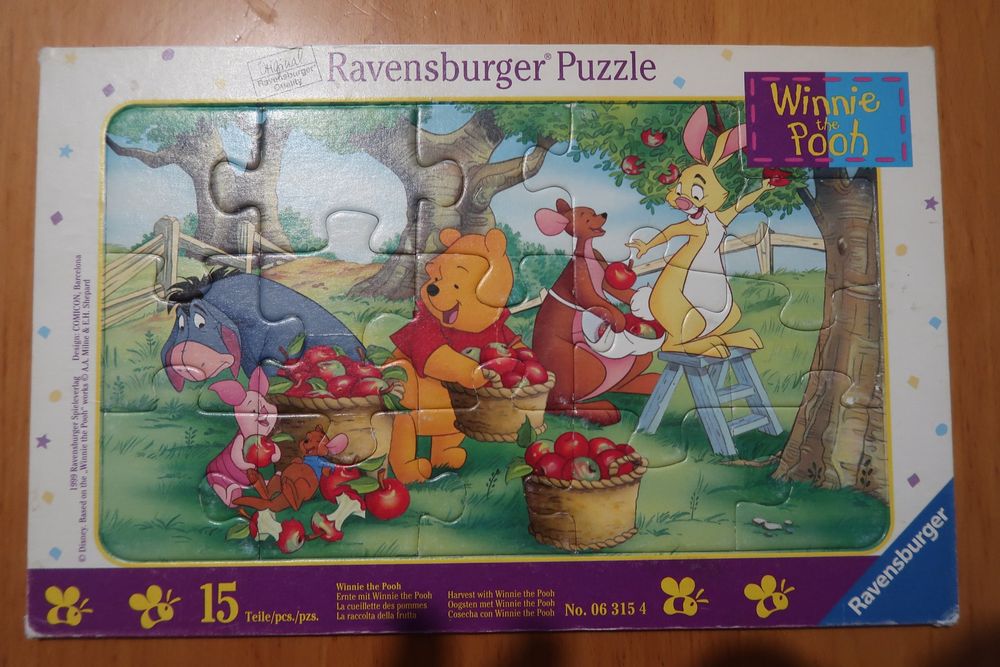 Puzzle Winnie the Pooh 15 Stück 15 pièces | Kaufen auf Ricardo