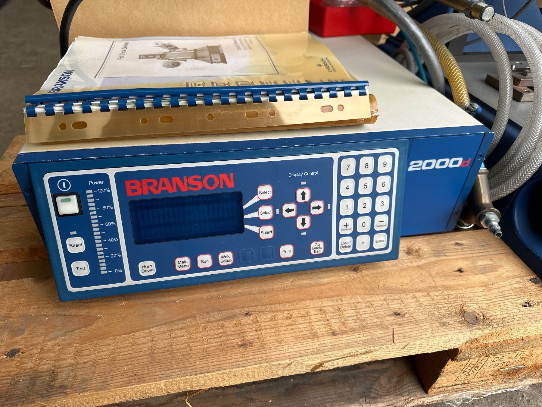 Tutte le macchine: Branson 2000 sed Ultrasonic Actuator Ultraschallgenerator – Usato da Necker venduto da liq24 5