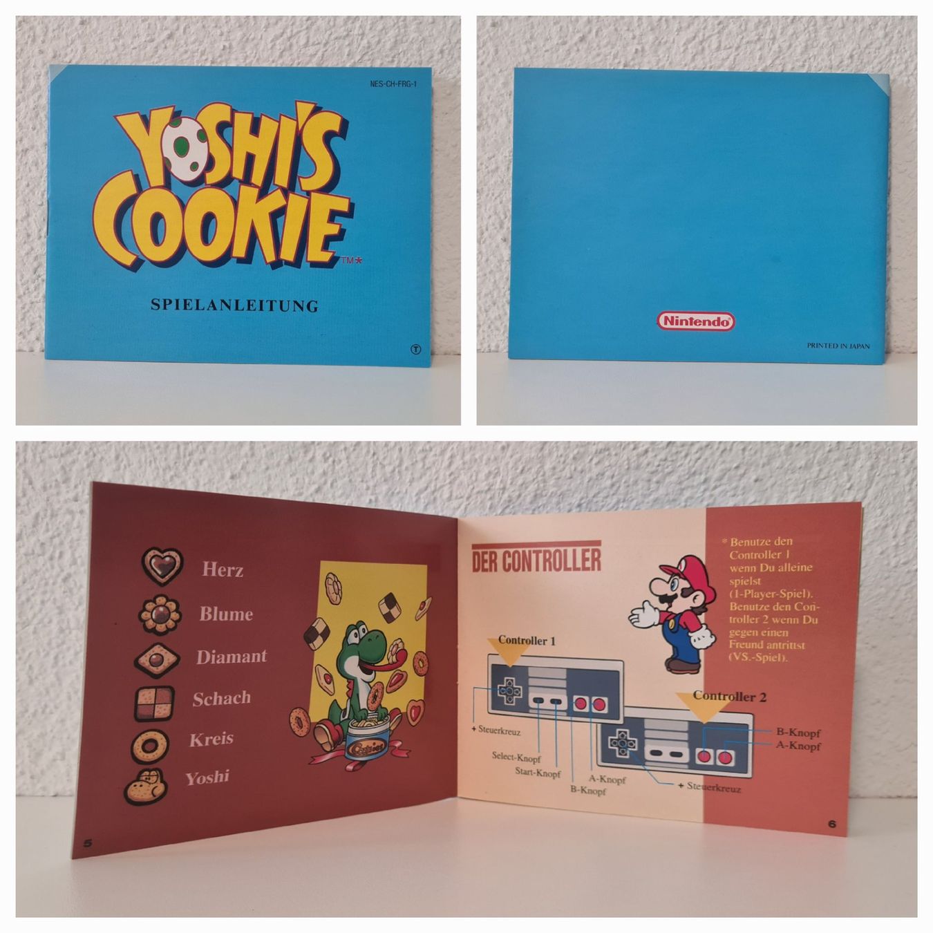 Nintendo Giochi: YOSHI'S COOKIE- CIB / Pal B Nintendo NES – Usato da Dübendorf venduto da digital_bath 9