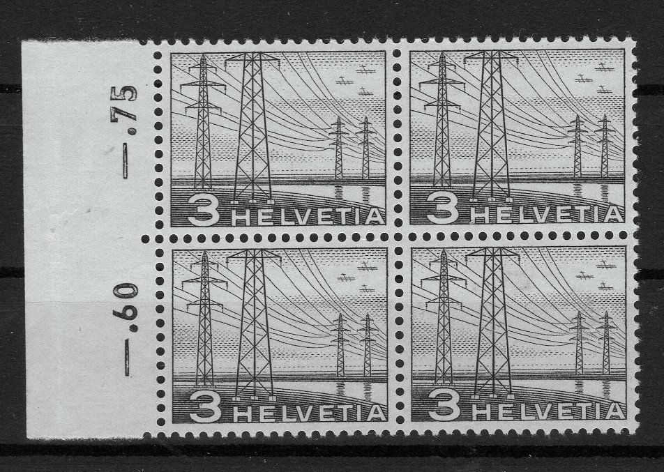 Alle Briefmarken: R2254  /  Techniques et paysages en bloc de 4 XX – Neu (gemäss Beschreibung) aus Ste-Croix von MONT-TAGNAC