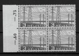 R2254  /  Techniques et paysages en bloc de 4 XX