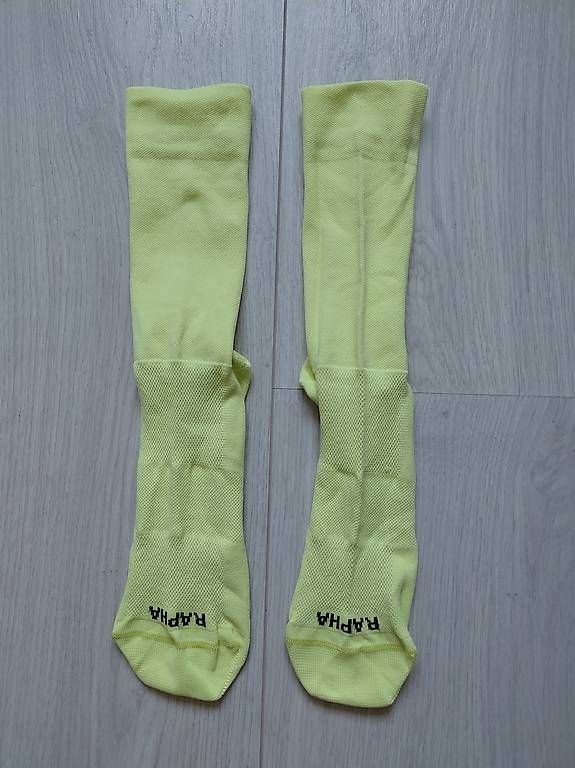 Rapha Calze: Rapha Pro Team Velo socken, Gelb, Gr. M, neu – Usato da Hergiswil NW venduto da michischnix 1