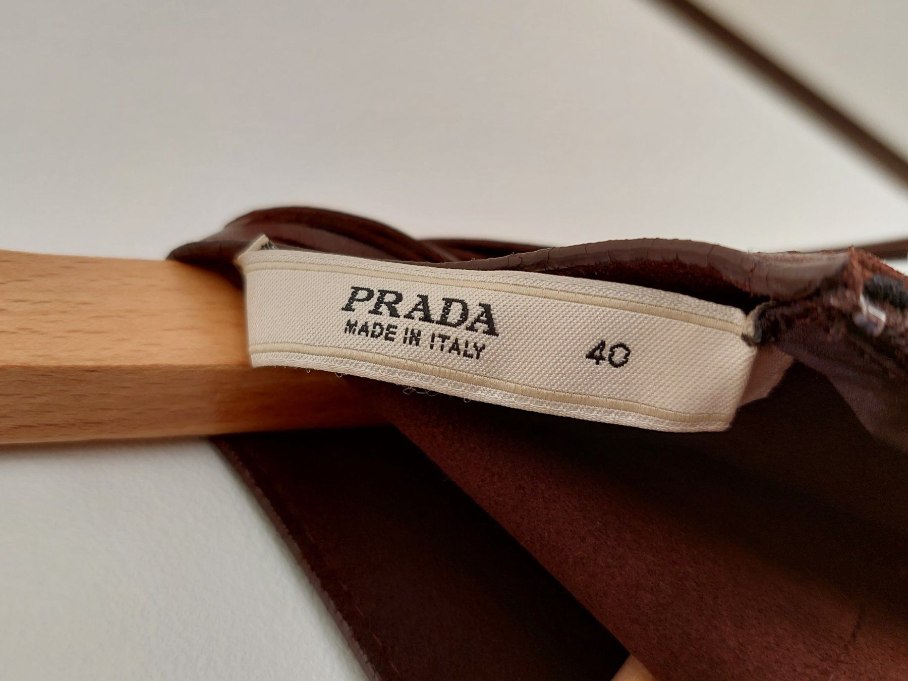 Prada Top: Prada Leder Top Grösse XS – Usato da Zürich venduto da Taxista 4