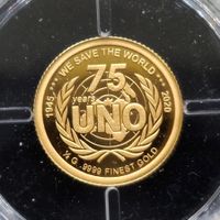 Goldmünze / Minimünze Feingold 0,5gr. 999/1000 200 Dalasis