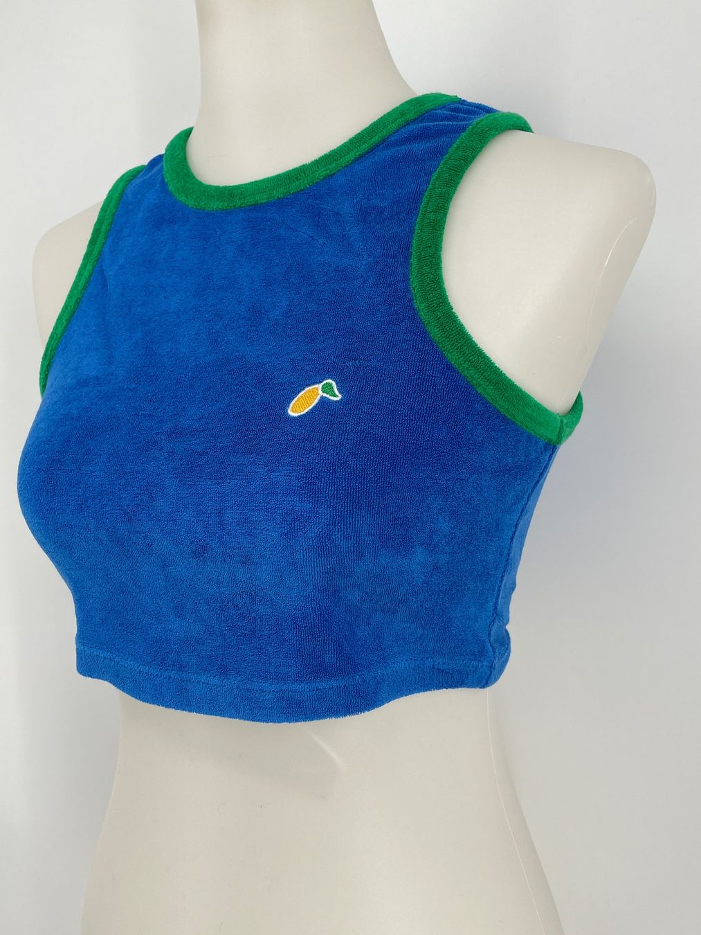 Mango Top: Frottee Crop Top Gr. S von Simonmiller Mango – Usato da Auenstein venduto da moin. 1