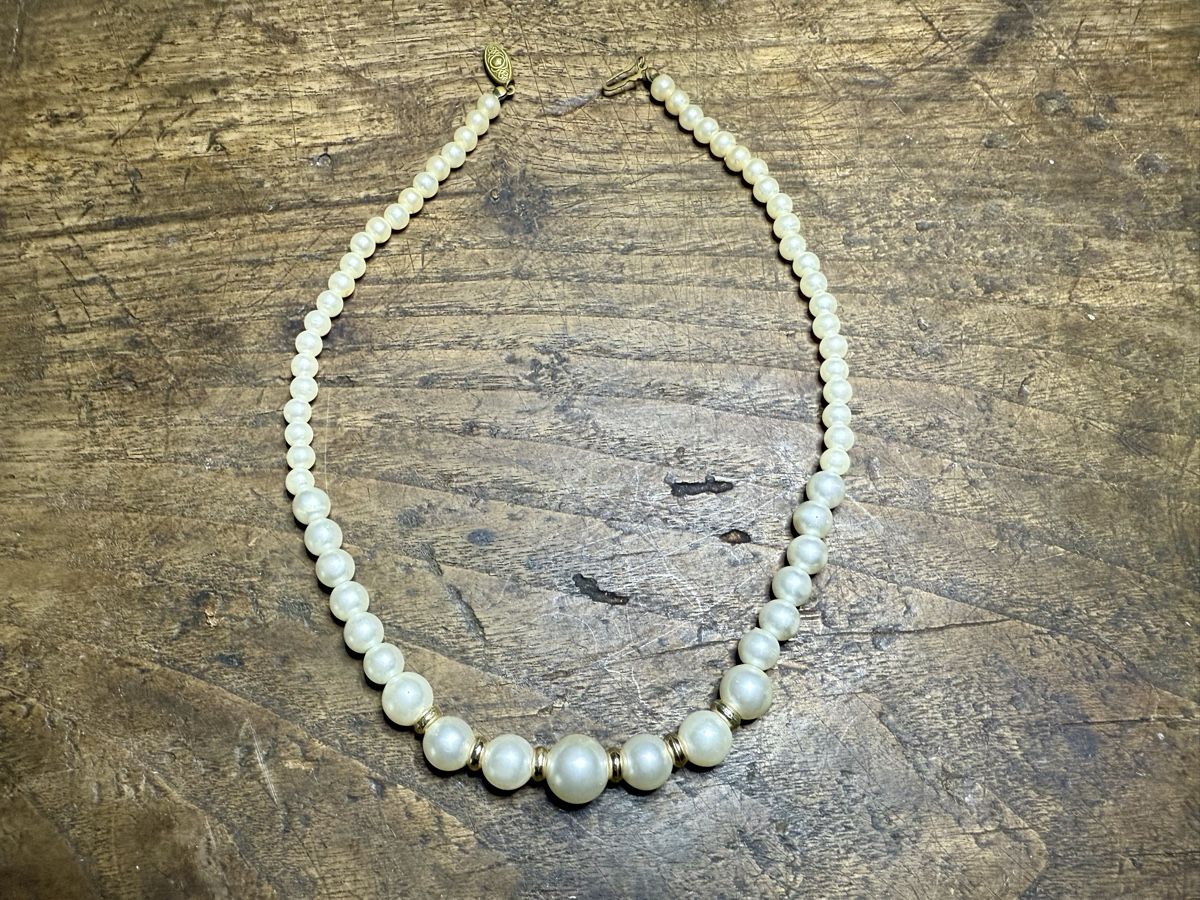 Catenine: Vintage Perlenkette – Usato da Lamone venduto da LaCantinaMagica 2