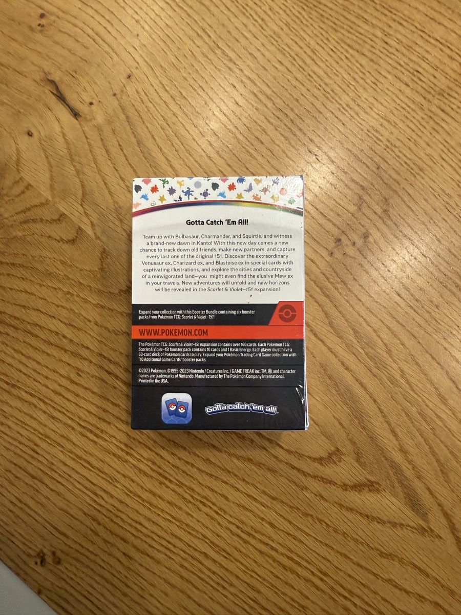 Pokémon Carte collezionabili: 151 Boosterbundle ENG 🇬🇧 – Nuovo e nell'imballaggio originale da Münchwilen TG venduto da 9500Wilsg 4