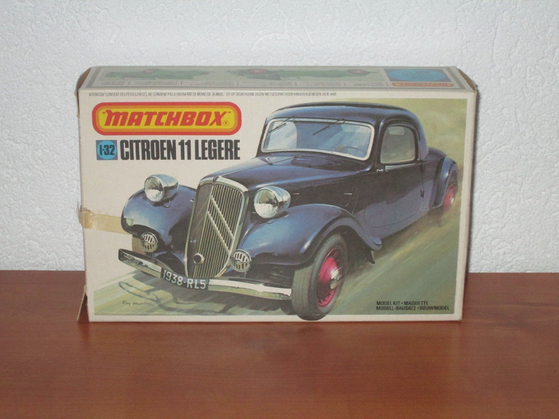 Citroën Modellini d'auto: Matchbox Kit Citroën 11 léger cabriolet – Usato da Bonfol venduto da zagato43e