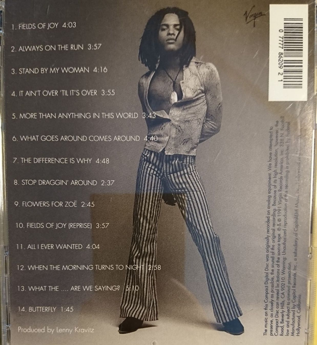 CD: LENNY KRAVITZ Mama Said – Usato da Zürich venduto da Raz88 1