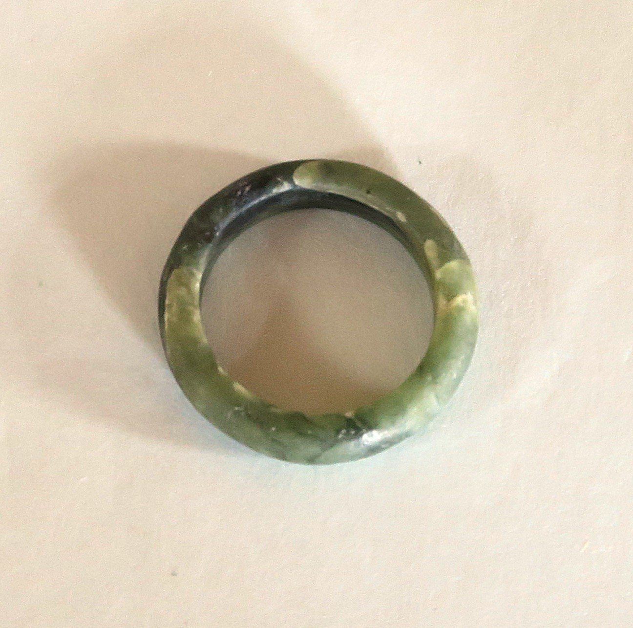 Bagues: Ring grüner Stein – D'occasion à Brittnau par marlenestone