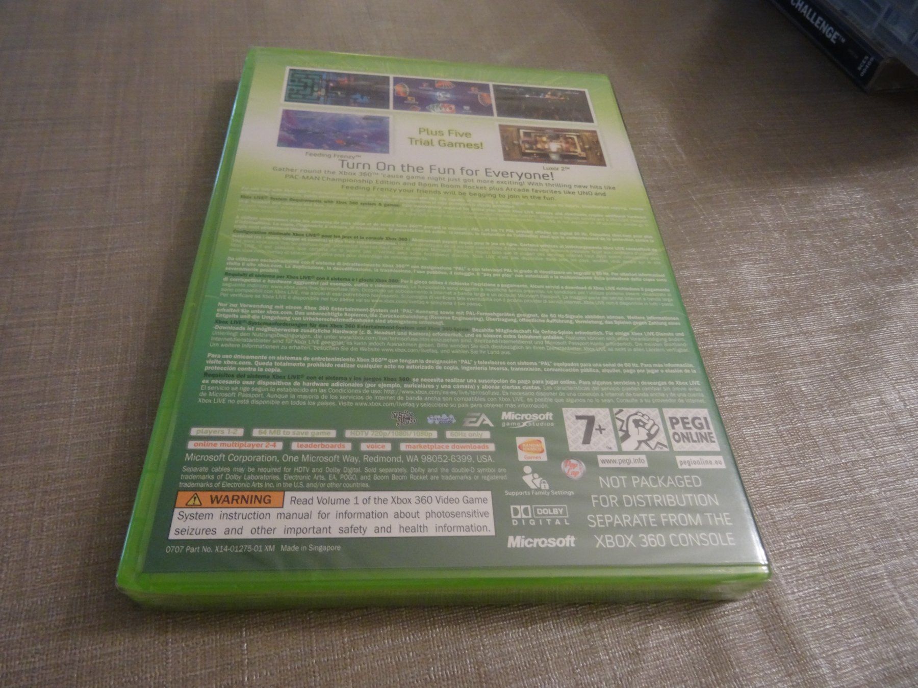Microsoft Giochi: Xbox 360 Live Arcade Compilation Disc - Neu & OVP! – Usato da Olten venduto da Disc-Ausverkauf 1
