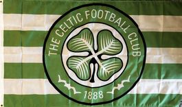 Celtic Glasgow Fahne Flag Schottland Fussball Park Kleeblatt