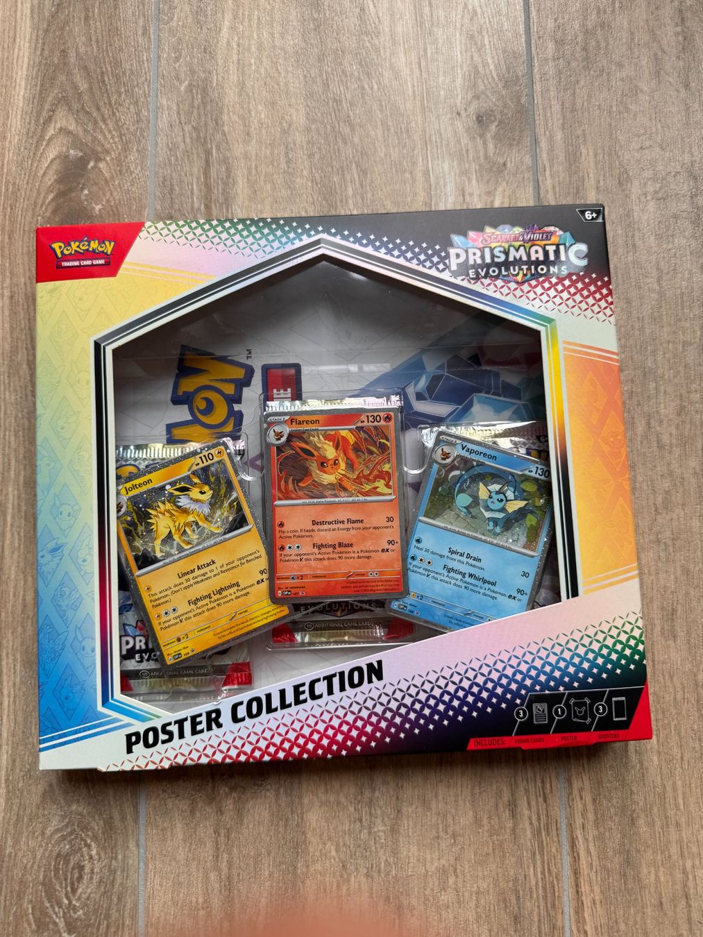 Pokémon Carte collezionabili: Pokémon Prismatic Evolutions Poster Collection OVP – Nuovo e nell'imballaggio originale da Oberwil BL venduto da Chelsea26