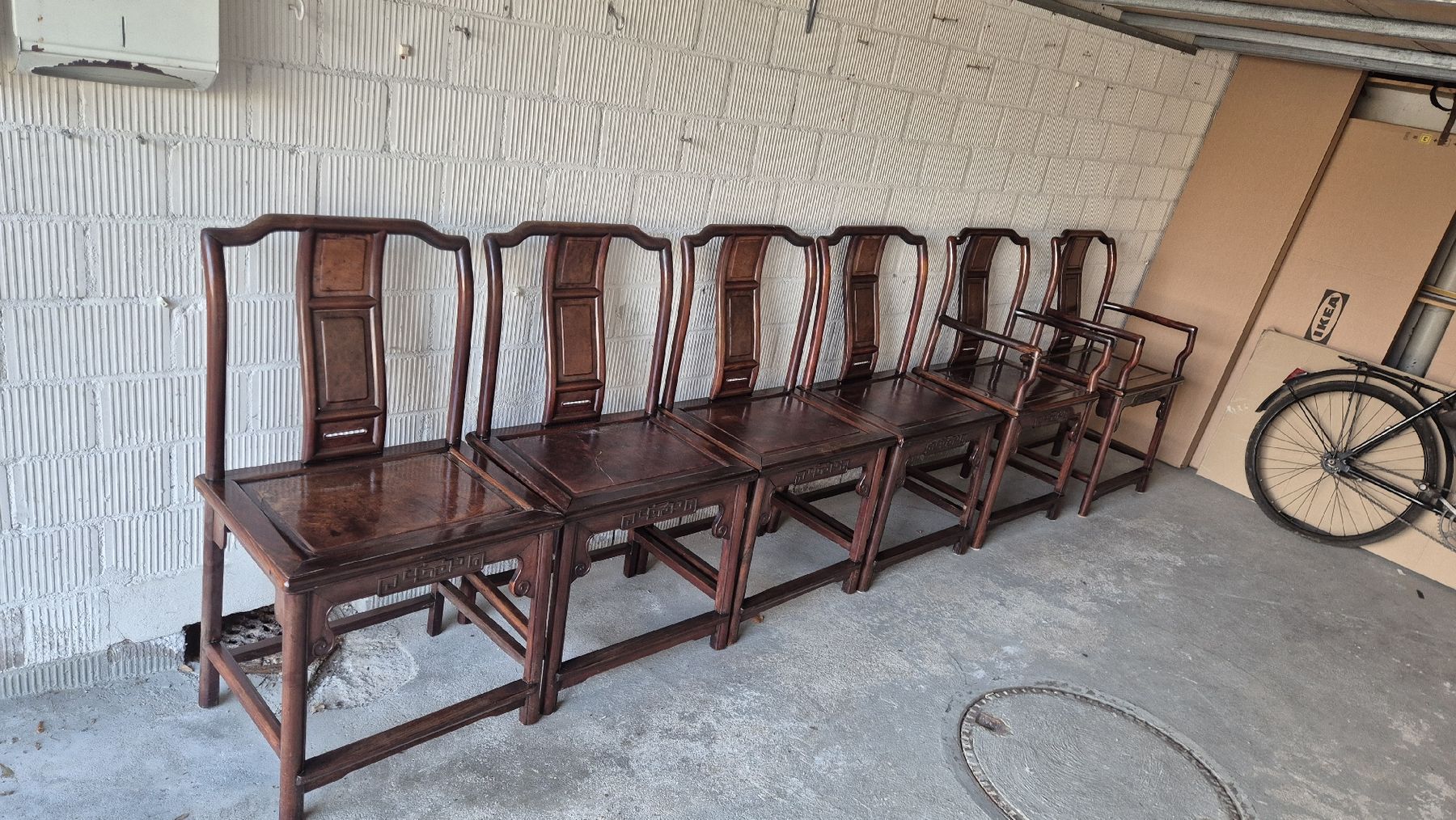 Sedie: Sechs Antik Asiatische  stühle – Usato da Rämismühle venduto da beni0010
