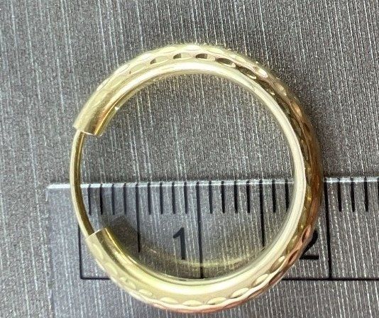 Orecchini pendenti & Orecchini a lobo: Creolen Ohrringe 333 Gold – Usato da Nottwil venduto da Verkaufen001 1