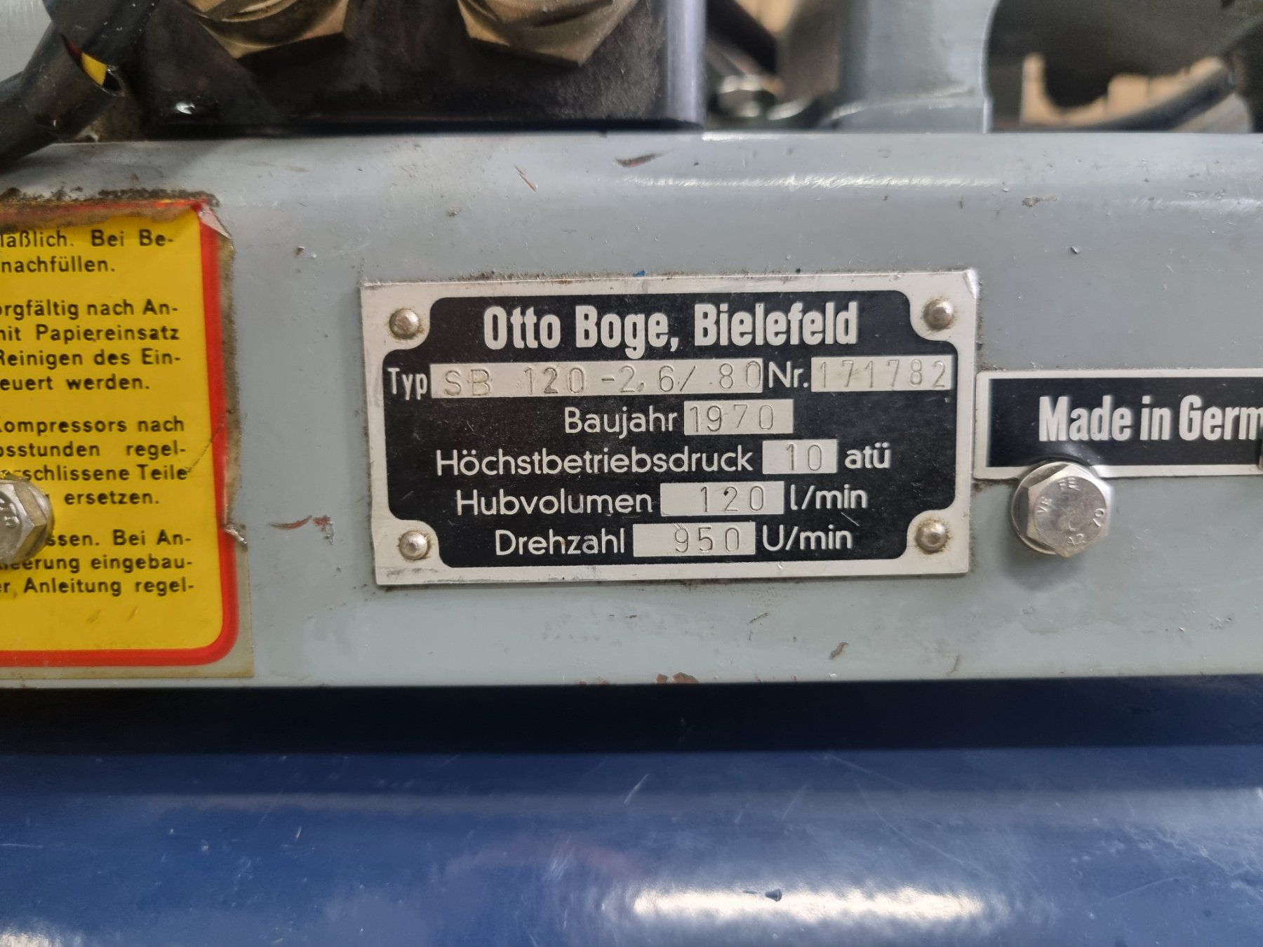 Compresseurs: Kompressor 230 V – D'occasion à Rheinau par Iso1957 2