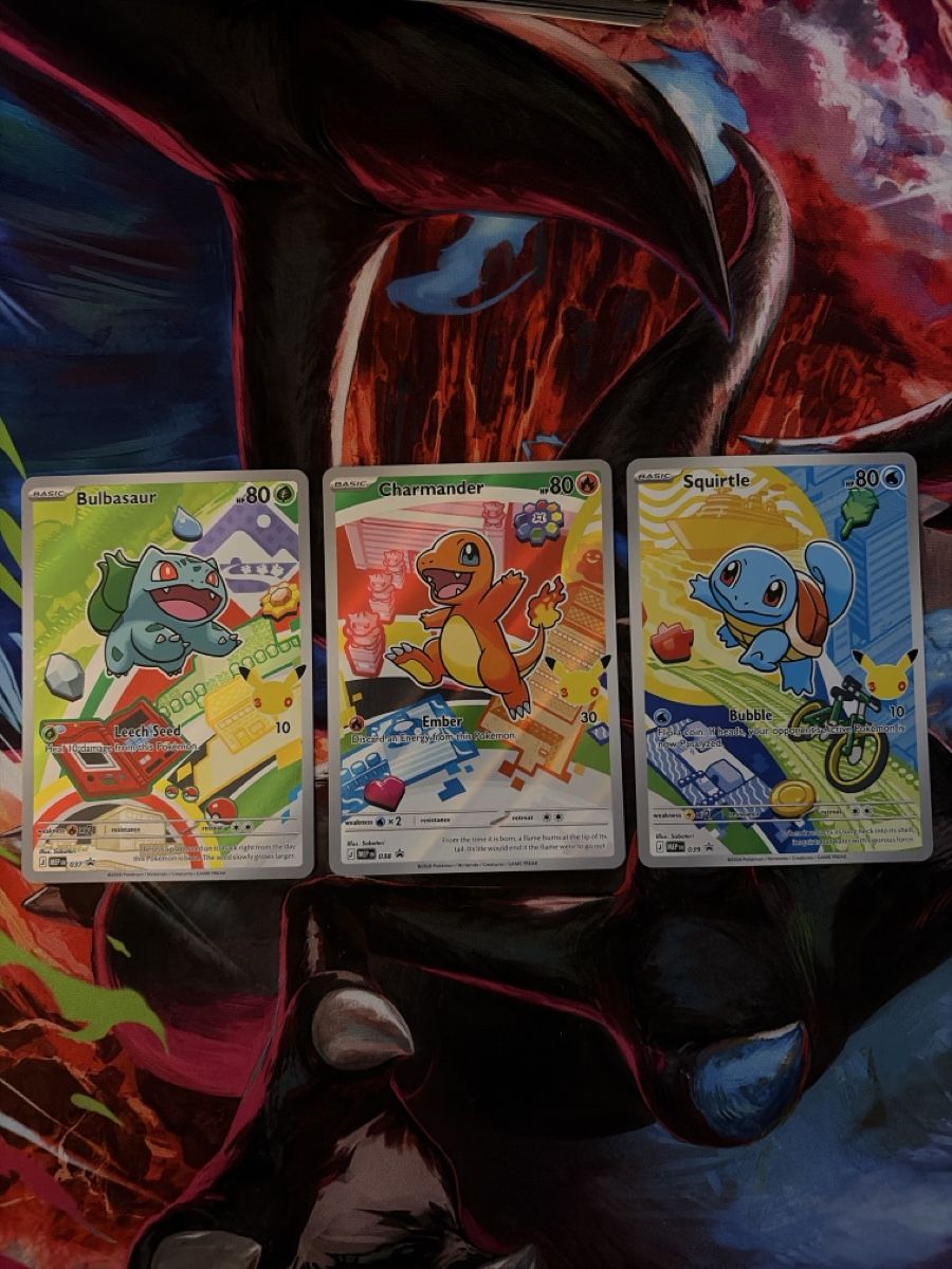Pokémon Sammelbilder & Trading cards: Pokémon First Partner Kanto Starter Set Mint ab 1.- – Neu (gemäss Beschreibung) aus Seuzach von lb_collectr