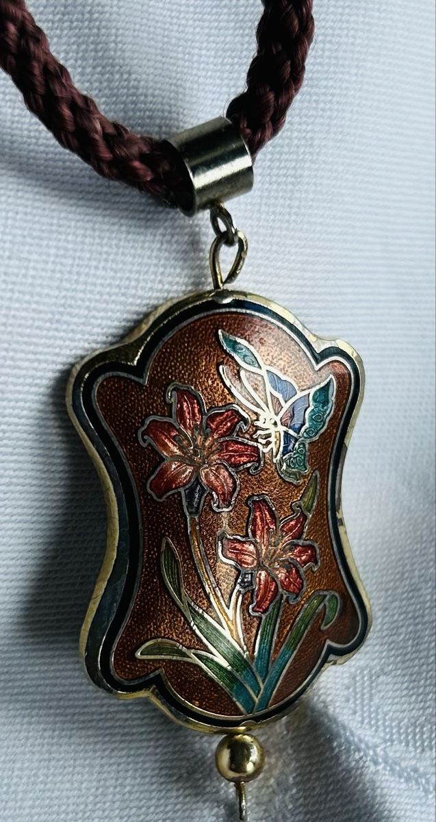 Ciondoli: Schmuckanhänger Cloisonné – Usato da Lengnau AG venduto da Mefari 1