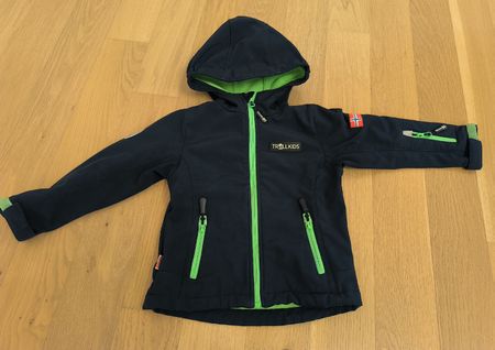 Softjeljacke Jacke Trollkids Gr. 104