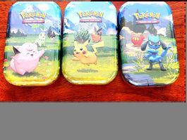 3 x Ascended Heroes mini Tin OVP EN🇺🇸