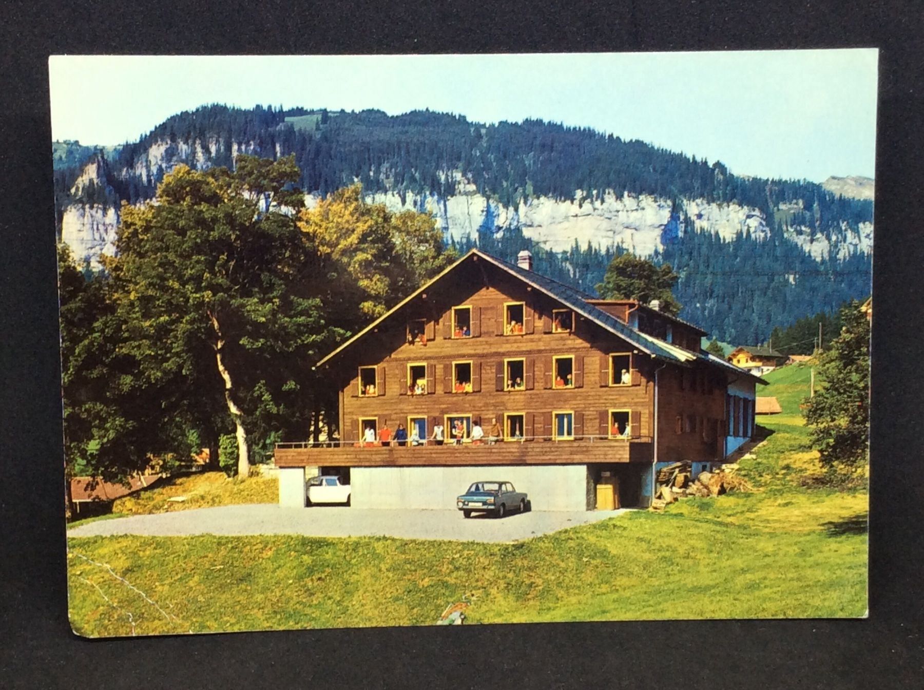 Ansichtskarten: Jugendhaus Ramseren, Waldegg/Beatenberg 1200m – Gebraucht aus Widnau von Brusi9