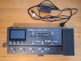 Boss GX-100 Multieffekt-Prozessor inkl. Tasche