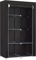 Kleiderschrank Faltschrank Stoffschrank Garderobe 6 Ablagen