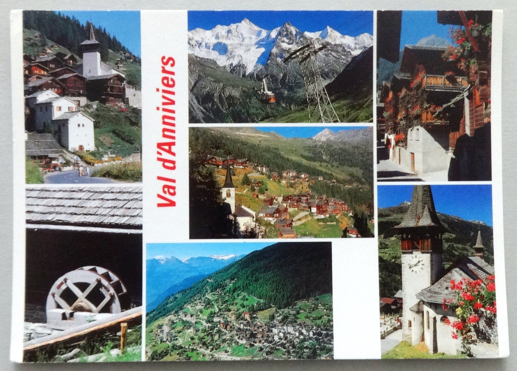 Ansichtskarten: Val d'Anniviers – Gebraucht aus Fétigny von Billy2miny