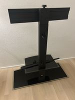 TV Ständer mit Glasablagen schwarz guter Zustand
