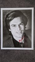 Harry Hamlin, Original Autogramm auf Grossfoto in s/w