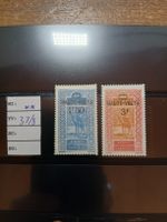 Haute-Volta, Afrique Occidentale, lot de 2 timbres! P37/8