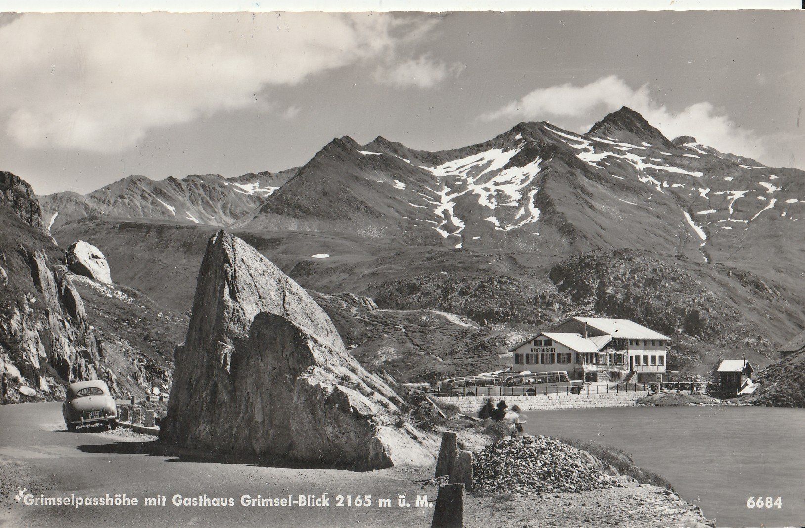 Cartoline postali: Grimsel passhöhe um 1957 – Usato da Lumbrein venduto da made02