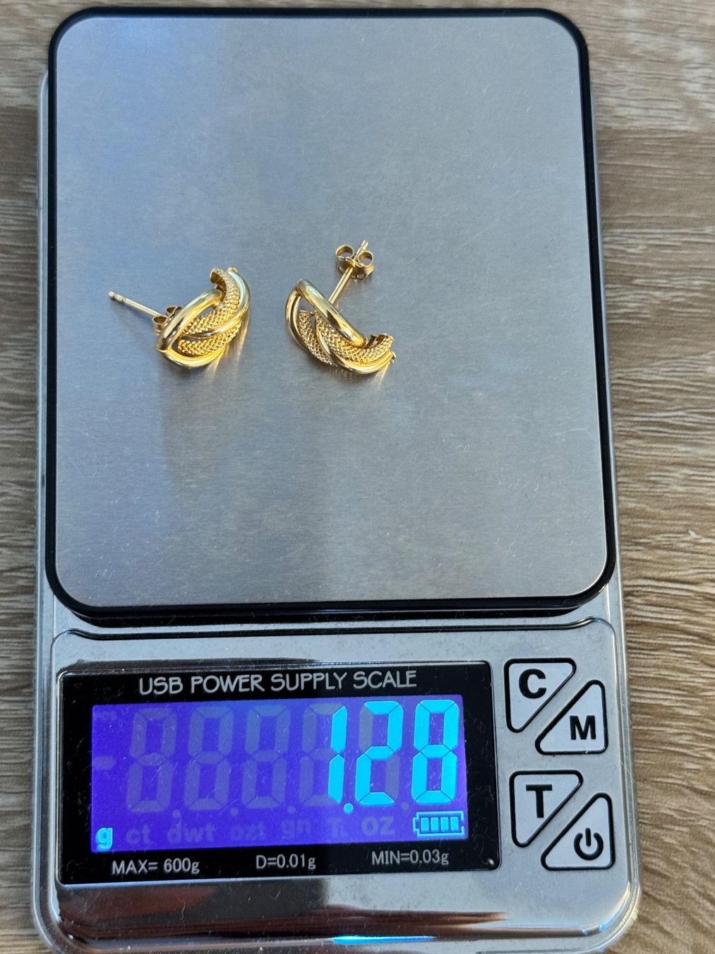 Orecchini pendenti & Orecchini a lobo: E021.258- Ohrstecker aus Echtem 18K Gold – Usato da Belp venduto da Aim333 4