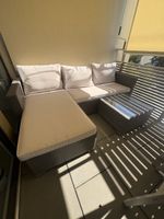 Garten Lounge Set 3-teilig mit Tisch