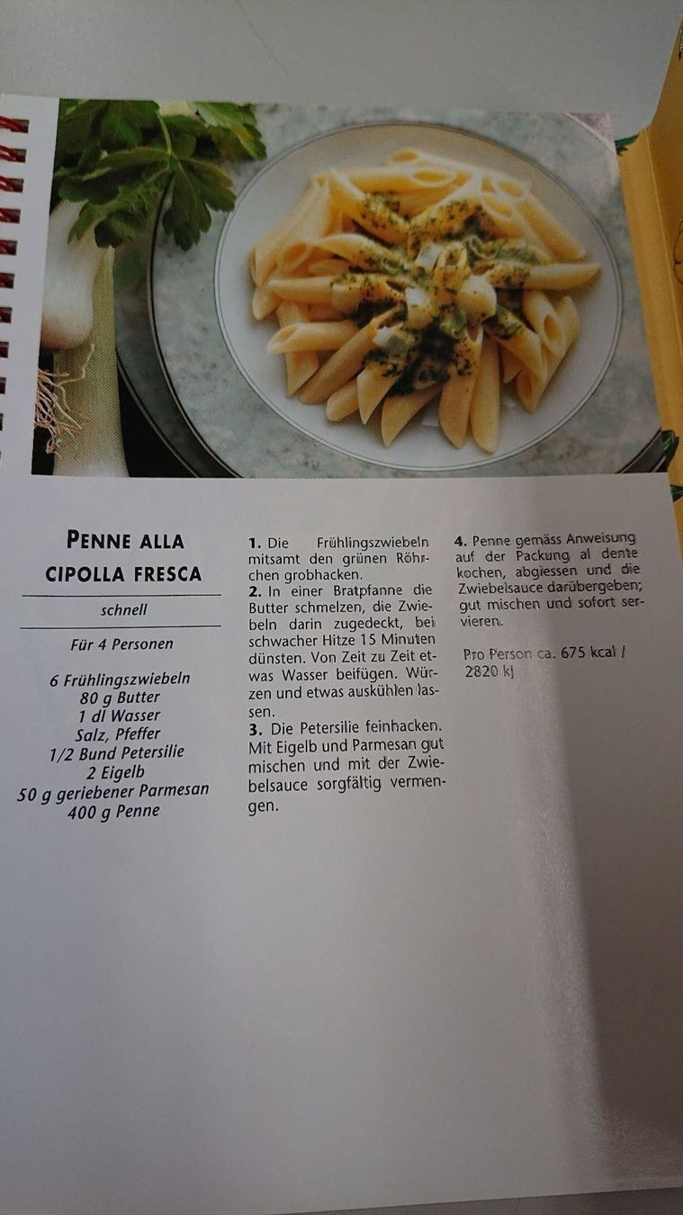 Libri: Pasta Kochbuch – Usato da Madiswil venduto da Sandraho 2